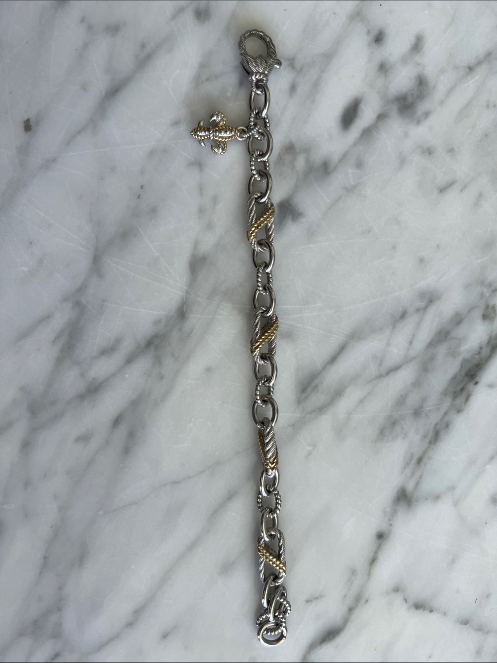 Judith Ripka Gold-Toned Rope Bracelet - Free Shipping!